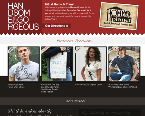 Przejd doHandsome and Gorgeous Clothing