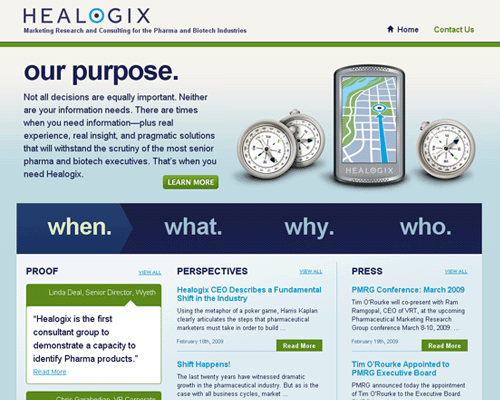 Przejd doHealogix Marketing Consulting