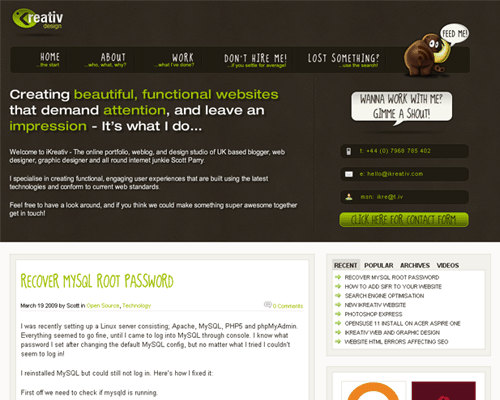 Przejd doiKreativ  Web Graphic Design