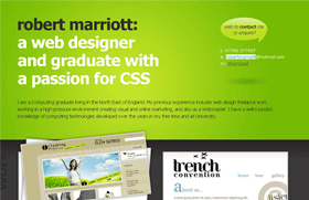 Robert Marriott - web portfolio