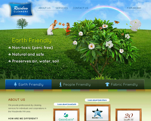 Przejd doRainbow Cleaners